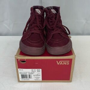 Vans SK8-Hi Port Royale Men 8.0 Women 9.5 (Mono Canvas)